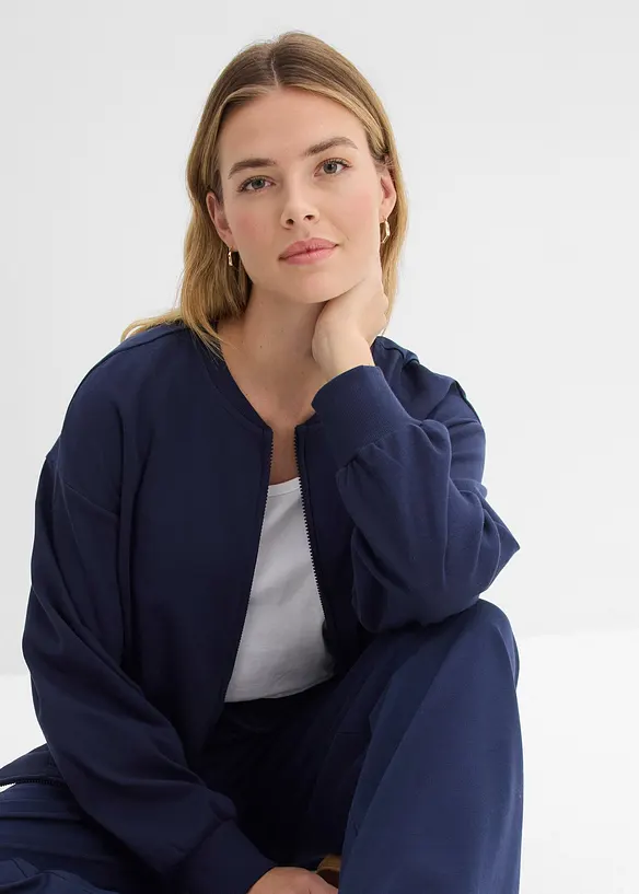 Gilet en molleton 100% coton, bonprix