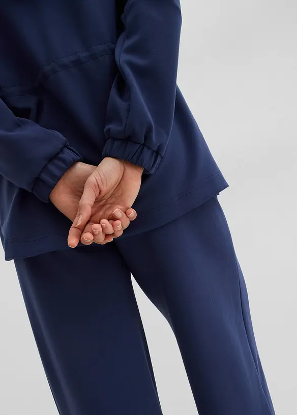 Sweat-shirt long en mati&egrave;re n&eacute;opr&egrave;ne douce, bonprix