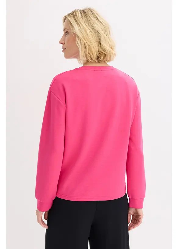 Sweat-shirt avec application, bonprix