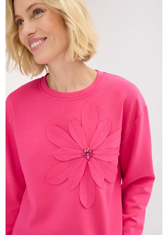 Sweat-shirt avec application, bonprix