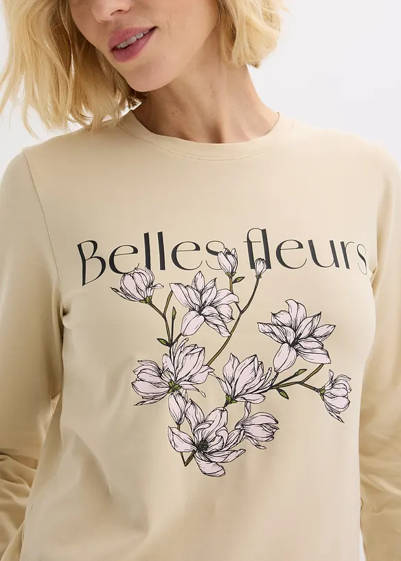 T-shirt manches longues, bonprix