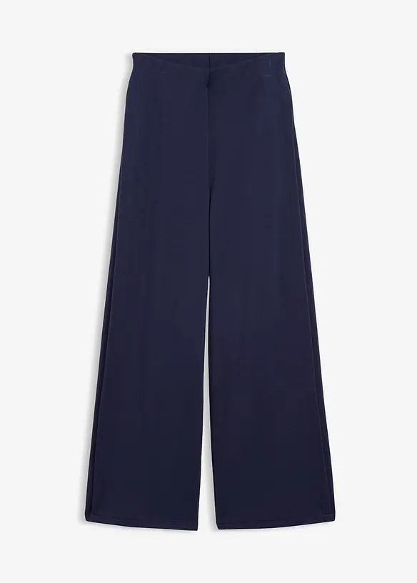 Pantalon ample &agrave; pli sur le c&ocirc;t&eacute;, bonprix