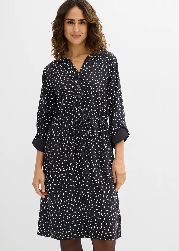 Robe blouse en viscose fluide, bonprix