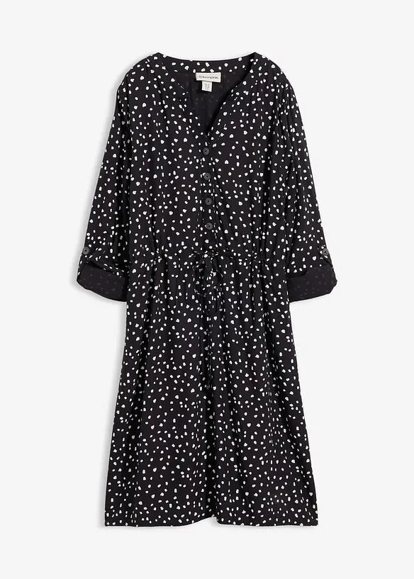 Robe blouse en viscose fluide, bonprix