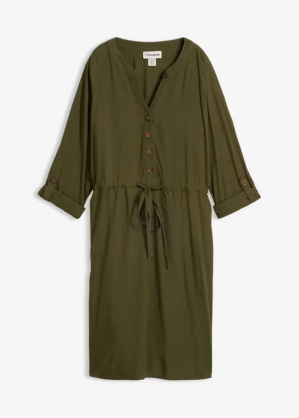 Robe blouse en viscose fluide, bonprix