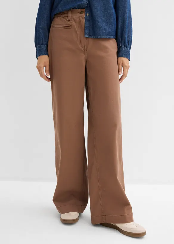 Pantalon en twill, bonprix