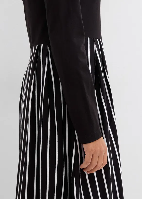 Robe midi en jersey coton, bonprix