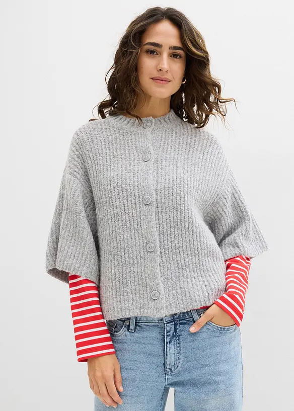 Gilet en maille, bonprix