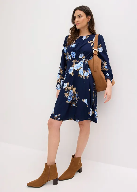 Robe &eacute;l&eacute;gante en viscose, bonprix