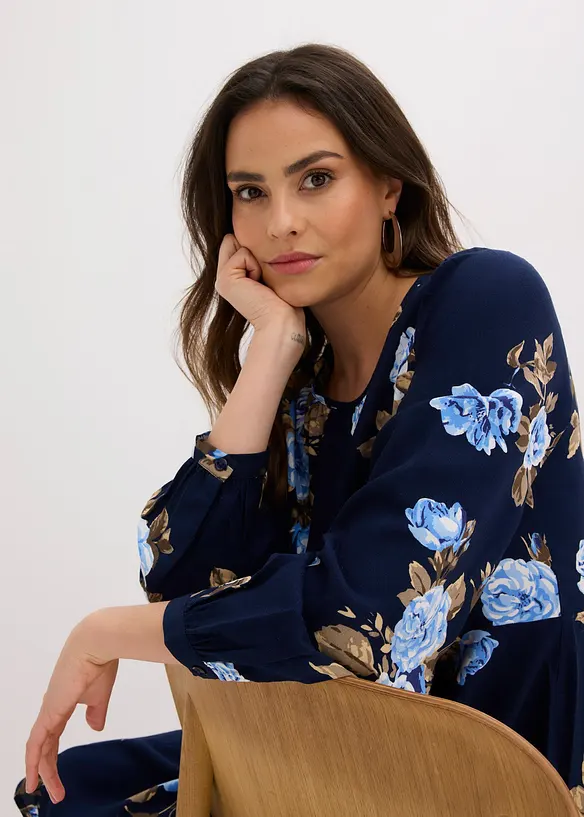 Robe &eacute;l&eacute;gante en viscose, bonprix