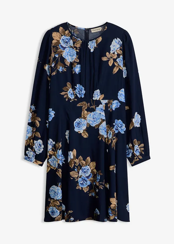 Robe &eacute;l&eacute;gante en viscose, bonprix