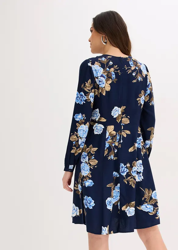 Robe &eacute;l&eacute;gante en viscose, bonprix