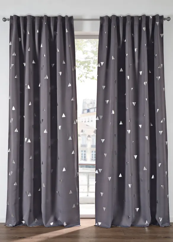 Rideau panneau obscurcissant, aussi en extra long (1 pce), bonprix