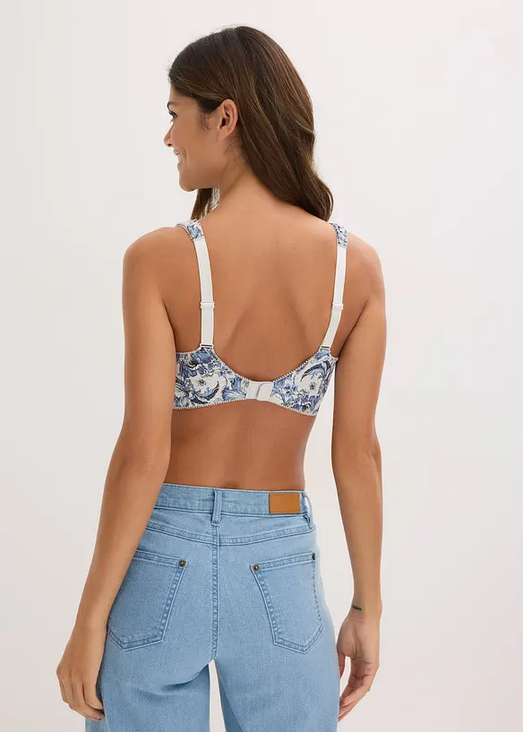 Lot de 3 soutiens-gorge coton sans armatures, bonprix