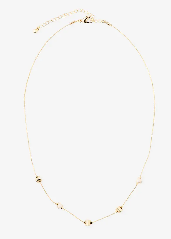 Collier avec pendentifs c&oelig;ur, bonprix