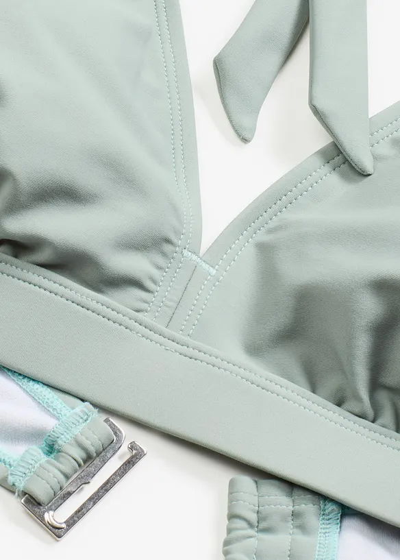 Bikini et short de bain (ens. 3 pces), bonprix