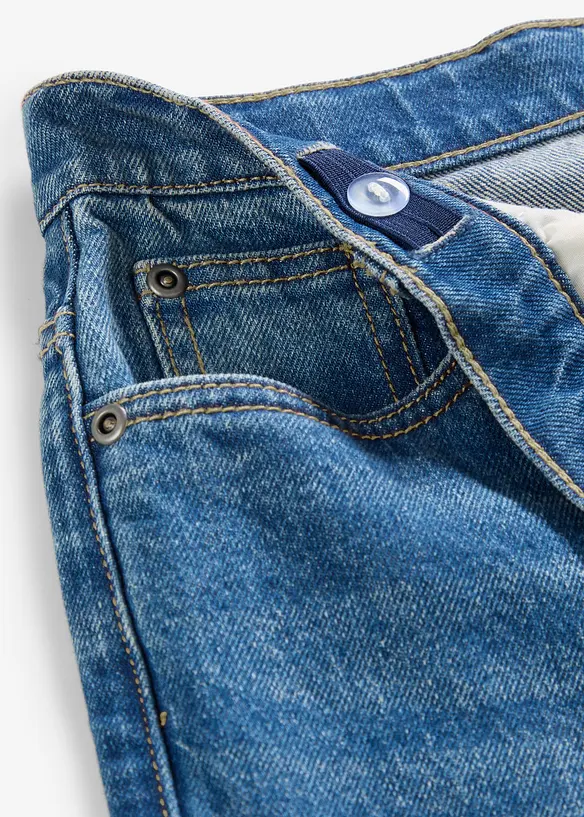 Jean large taille basse, bonprix