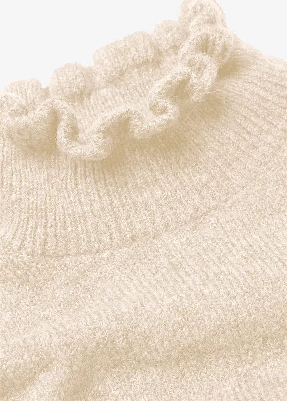 Pull col roul&eacute;, bonprix