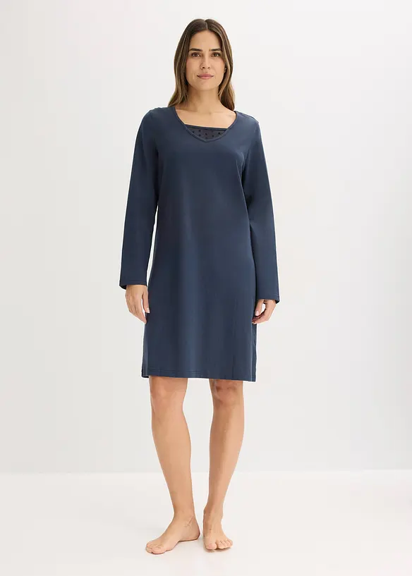 Chemise de nuit en coton doux, bonprix