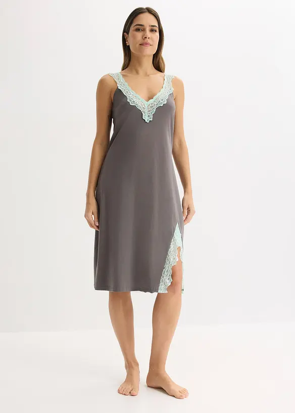 Nuisette avec viscose et dentelle, bonprix