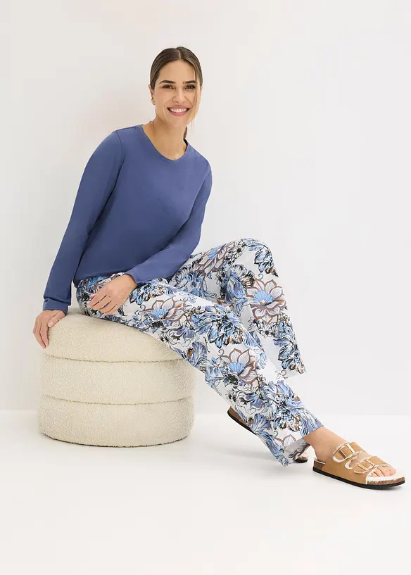 Pyjama en coton doux, bonprix