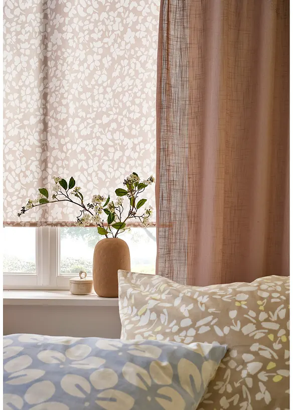 Lot de 2 rideaux textur&eacute;s, bonprix