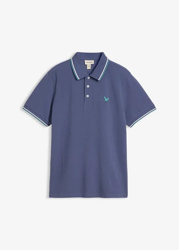 Polo en maille piqu&eacute;e 100% coton, bonprix
