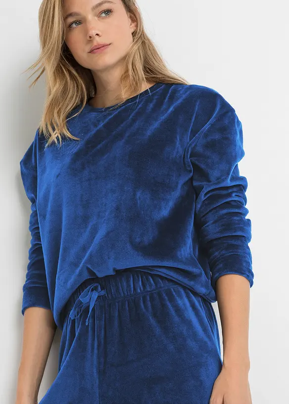 Tenue d&rsquo;int&eacute;rieur en velours, bonprix