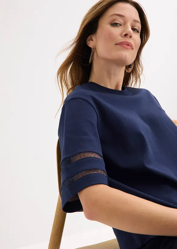 T-shirt 100% coton &eacute;pais, bonprix