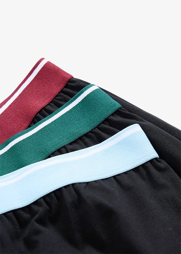 Lot de 3 cale&ccedil;ons en coton, bonprix