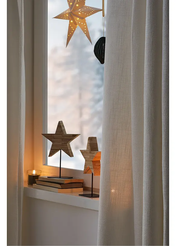 Rideau opaque textur&eacute; (1 pce), bonprix