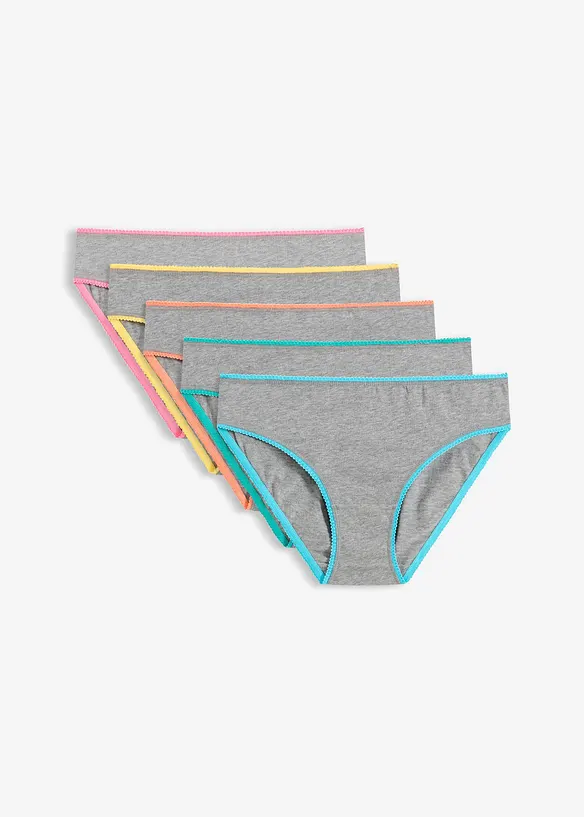 Lot de 5 slips, bonprix