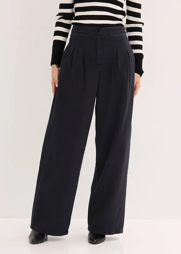 Pantalon en twill 100% coton, bonprix