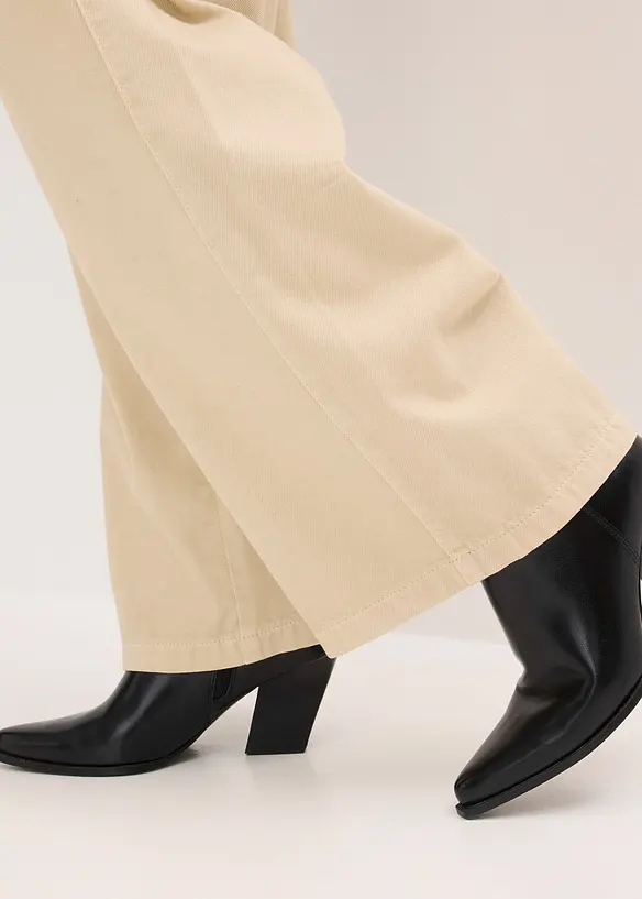 Pantalon en twill 100% coton, bonprix