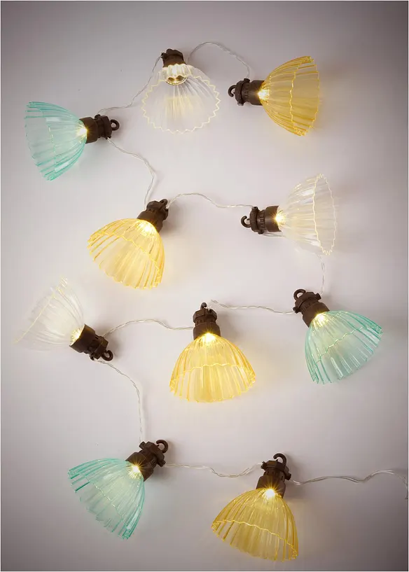 Guirlande lumineuse LED en forme de corolles, bonprix