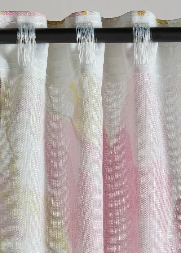 Rideau &agrave; imprim&eacute; floral (1&nbsp;pce), bonprix