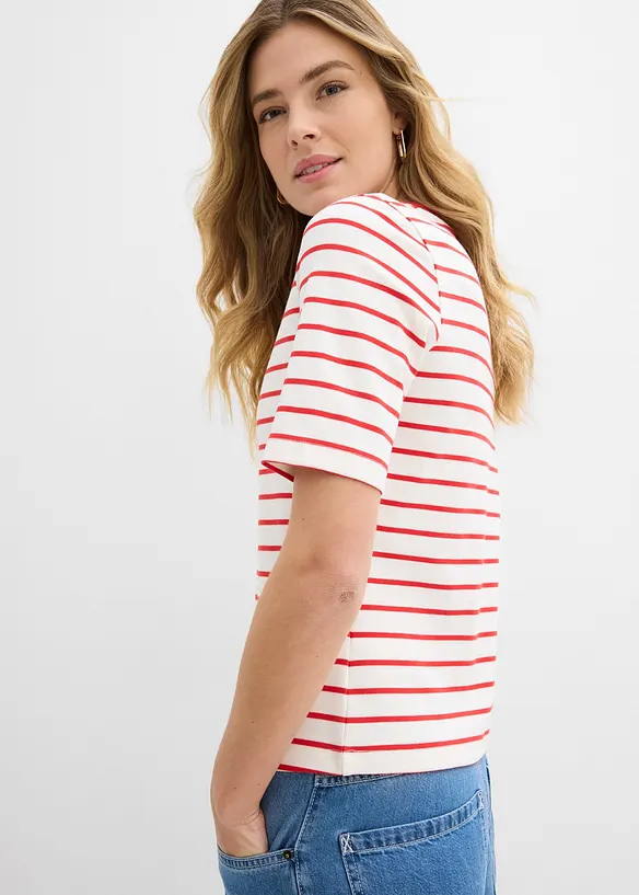 T-shirt &eacute;pais 100% coton, bonprix