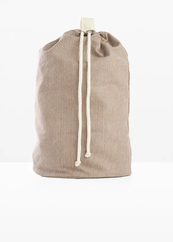Sac &agrave; dos en toile ray&eacute;e, bonprix