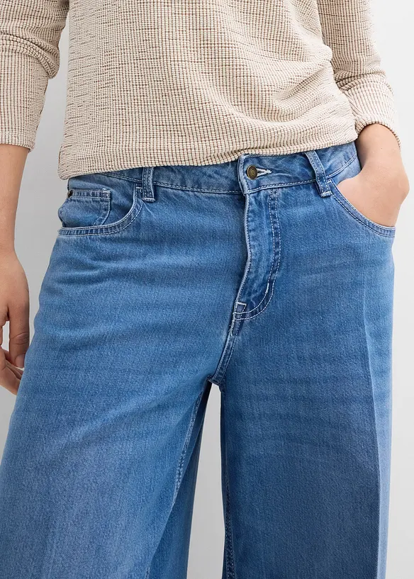 Jean large taille mi-haute, bonprix