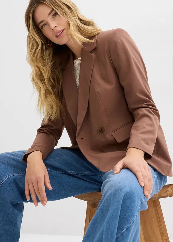 Blazer &agrave; boutonnage double, bonprix