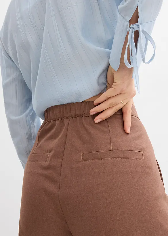 Pantalon &agrave; pinces, bonprix