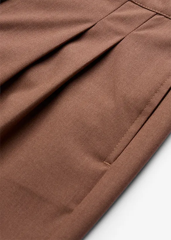 Pantalon &agrave; pinces, bonprix