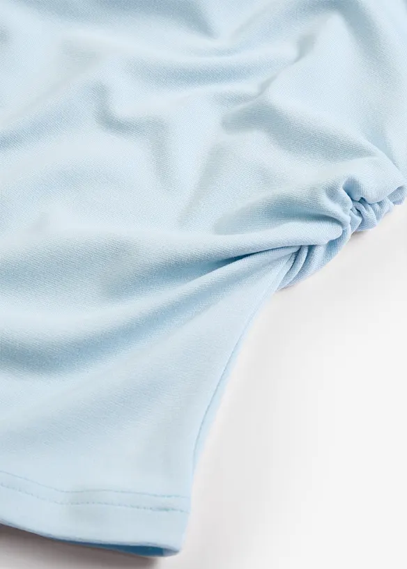 T-shirt manches longues en Punto di Roma confortable, bonprix