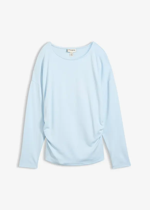 T-shirt manches longues en Punto di Roma confortable, bonprix