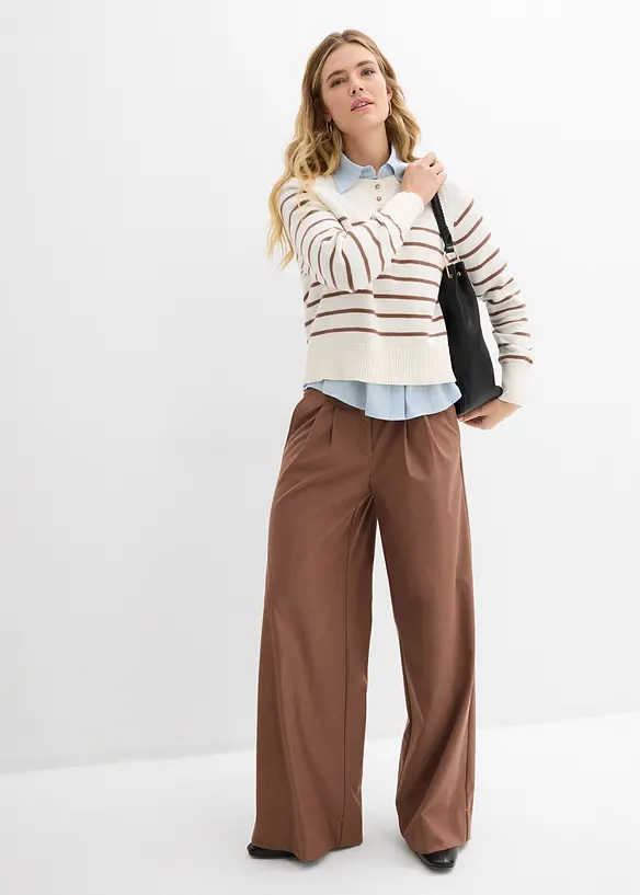 Pull 100% coton, bonprix