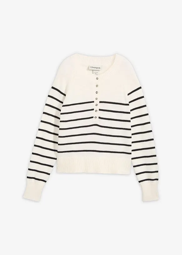 Pull 100% coton, bonprix