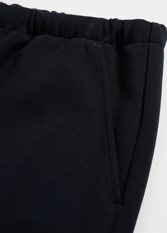 Jupe midi en mati&egrave;re n&eacute;opr&egrave;ne douce, bonprix
