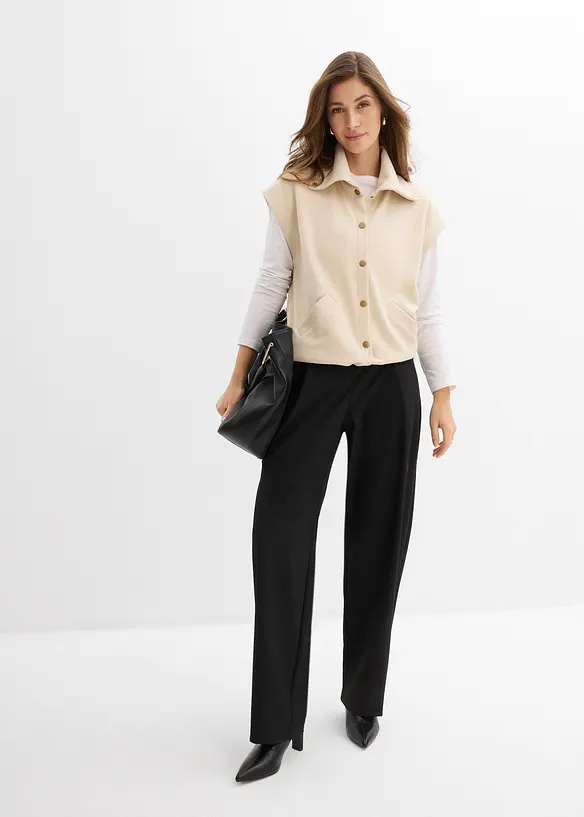 Gilet sans manches en mati&egrave;re n&eacute;opr&egrave;ne confortable, bonprix