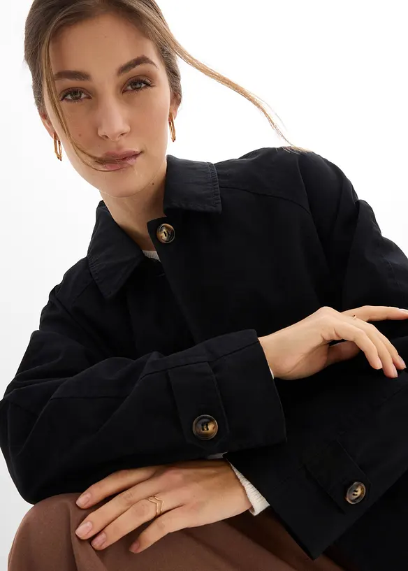 Trench &agrave; boutonnage simple, bonprix