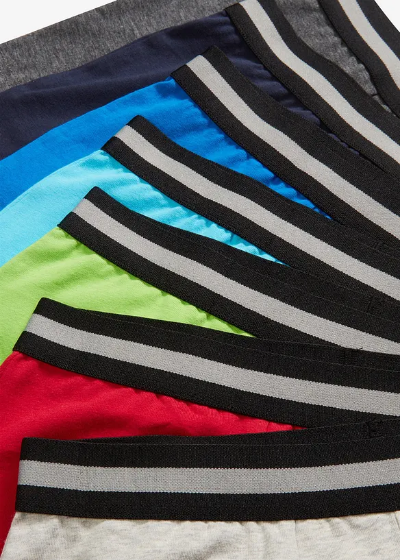 Lot de 7 boxers coton, bonprix